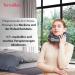 Terraillon Neck Massage Cushion - Relaxing Neck Massager with 3 Speeds Heating Adjustable Belt & USB-C | Stress Relief & Comfort - Buy Online on GoSupps.com