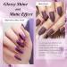 VANREESA Gel Nail Kit with 36W UV LED Lamp - 12 Colours Polish Set, Glossy Matte Finish, Base Top Coat, Complete Starter Kit for Beginners - Violet & Beige - Buy Online on GoSupps.com