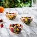 50 Sets - 32 oz. Clear Plastic Salad Bowls with Airtight Lids | 50 Count - Bulk Pack - Buy Online on GoSupps.com