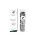 90 Toothpaste Tablets in Refill/Recycle Glass Tube - for Travel and Daily Home Office Use - Nano Hydroxyapatite Fluoride-Free Vegan (Charcoal Mint)