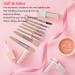 Soft Portable 8pcs Makeup Brush Set - Ergonomic Handle for Loose Powder Concealer & Eyeshadow | International Shipping - Buy Online on GoSupps.com
