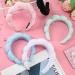 5 Pcs Spa Sponge Headband for Women - Non Slip, Absorbent, Terry Cloth Fabric - Makeup & Face Washing Hairband - Buy Online on GoSupps.com