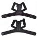 ZCLNYVGJ GUOWGANG Back Corrector Medical Adjustable Back Posture Corrector Shoulder Support Lumbar Back Belt Back Straightener Posture Brace Corset New Health and Relaxation (Black L f r vikt 60) - Buy Online on GoSupps.com