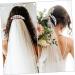 DOITOOL Styling Hair Clips Pearl Hair Accessories Bridal Headpiece Vintage Hair Accessories Rhinestone Headpiece for Women Rhinestone Hair Accessories Decor Leaf Rhinestones Braid Bride - Buy Online on GoSupps.com