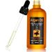 Pure Argan Oil (100ml) 100% Pure and Certified Organic by EcoCert. For Face Body Hair and Nails Cold Pressed Top Quality Moroccan Origin. - Buy Online on GoSupps.com