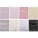 JMEOWIO 8 Sheets Heart Bow Tie Nail Art Stickers Decals Self-Adhesive Colorful Nail Supplies Nail Art Design Decoration Accessories - Buy Online on GoSupps.com
