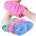 3PCS Adult Bathing Glover Mitts Shower Bathroom Skin Face Body Wash Massage Loofah Scrub Spa Mitt(Color Random)