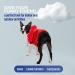 Reebok Red Fleece Dog Hoodie with Leash Hole | Premium Winter Sweater for Small, Medium, and Large Dogs - Buy Online on GoSupps.com
