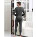 COLORFULLEAF Men's Cotton Thermal Union Suit Onesie Base Layer - Dark Grey (Large) - Buy Online on GoSupps.com