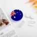 Australia Flag Contact Lens Case - Portable Travel Box with Mirror | Shop Now - Buy Online on GoSupps.com