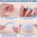 Silicone Ear Hooks - Reusable Anti-Slip Ear Grips for Adults (12 Pairs) - Buy Online on GoSupps.com