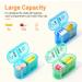 7 Days AM PM Pill Organizer - BPA-Free 2 Times a Day Large Weekly Pills Case for Vitamins and Medicine - Buy Online on GoSupps.com