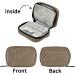 Shop Naanle 7-Day Pill Box & Travel Organizer - Portable Compact Case for Vitamins & Supplements in Solid Brown - Buy Online on GoSupps.com