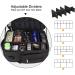 Relavel Professional Makeup Backpack - Extra Large Travel Train Case for Women - Cosmetic Organizer and Brush Holder - Large Black - Buy Online on GoSupps.com