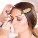 Rhinestone No Crease Hair Clips - 8 Pcs Bling Diamond Metal Pins for Styling Bangs/Waves - Non-Dent Alligator Barrettes for Women and Girls - Buy Online on GoSupps.com