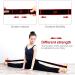 Quelcc Yoga Strap - 8 Loop Yoga Stretch Strap for Leg Training Fitness & Pilates (Red) - Enhance Flexibility & Strength - Buy Online on GoSupps.com