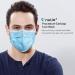 NU R 10pcs Multi Color 3 Ply Disposable Face Mask Mask with Filter Layer and Elastic Earloop Retail Sealed bags B-Blue - Buy Online on GoSupps.com
