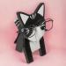 Mijoma Cat-Shaped Wooden Glasses Holder | Trendy Decorative Storage for Home & Travel | 15x10 cm Fastener - Buy Online on GoSupps.com