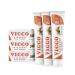 Vicco Vajradanti Herbal Toothpaste Cinnamon Flavour-Natural Astringent and Analgesic| Consists of 18 Herbs 100% Natural Vegan & Cruelty-Free (Pack of 3 x 7oz) Cinnamon 21.16 Ounce (Pack of 1)