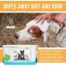 PrimePets Wet Wipes for Dogs & Cats - Antibacterial Cleaning Towels | 600 Pieces - Deodorizing Face & Ear Wipes for Pets - Buy Online on GoSupps.com
