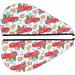 Watercolor Red Truck Microfiber Hair Towel - Soft Super Absorbent Coral Velvet Quick Dry Wrap for All Hair Types - Buy Online on GoSupps.com