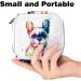 Stylish Menstruation Pad Bag with Zipper | Women's Napkin & Tampon Collection Bag - Cute French Bulldog Watercolor Design - Buy Online on GoSupps.com