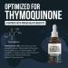 Black Seed Oil TQ Advanced - 5% Thymoquinone | Highest Concentration - 15:1 | Raw Form Vegan | 2 oz Glass Bottle with Dropper - Buy Online on GoSupps.com