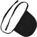 Cervical Stoma Cover - Breathable Lightweight Adjustable Neck Protection in Black | International Shipping - Buy Online on GoSupps.com