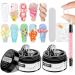 SUPWEE Multifunctional Solid Nail Gel Transparent 3D Nail Art Gel Non-Stick Embossed Nail Designs 14g