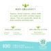 Organyc 100% Organic Cotton Balls - 100 Count Pack for Sensitive Skin - Buy Online on GoSupps.com