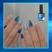 Blue Metal Nail Polish Blue Shell Thread Holographic Soak Off UV LED Varnish Shimmering Metallic Shining Sparkling Long Lasting DIY Art Manicure at Home Gift for Women & Girls - Buy Online on GoSupps.com