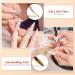 Acrylic Nail Art Brushes Set - Double-End Nail Brush for Design, Gel Polish Liner Brush, File, Cuticle Pusher - Nail Tools for Home Use - Buy Online on GoSupps.com