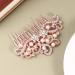 MAGICLULU Bride Hair Comb Metal Hair Claw Clips Bridal Hair Pin Hair Clip Bride Hair Accessory Crystal Headpiece Hair Pin Headpiece Bridal Headpiece Hair Pearls Wedding Accessories - Buy Online on GoSupps.com