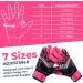 EFAH Sports Soccer Goalkeeper Gloves for Boys | Size 6 | Ages 13-15 | Great Grip & Comfort | Pink - Buy Online on GoSupps.com