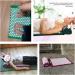 Dunlap Massage Cushion - Akupressure Mat & Yoga Pillow - Alleviate Stress & Pain - Lightweight Green - Buy Online on GoSupps.com