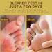 2PC Nutrition Foot Cream Foot Deodorant Cream for Odour Skin Therapy Cream Itching Sweating Scaling and Blisters Refreshing Soothing and Calming Convient Aussi Bien aux Hommes Qu'aux Femmes - Buy Online on GoSupps.com