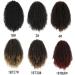 Afro Kinky Curly Drawstring Ponytail Synthetic Fake Ponytail Scrunchie Hair Bun Clip In Hairpiece Extensions Multi Layered Hair Fluffy Thick Curly Pony tail (#1B 12INCN/30CM) 12INCN/30CM #1B - Buy Online on GoSupps.com