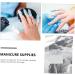  minkissy minkissy 400pcs Nail Polish Remover Sheet Cotton Makeup Remover Aluminum Foil Gel Nail Polish Disposable Wipes Aluminum Foil Cotton Cleaner Manicure - Buy Online on GoSupps.com