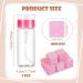 1000 Pink Lint Free Nail Wipes + 2 Nail Polish Remover Pump Bottles | Eyelash Extension Pads for Gel & Acrylic Nail Removal - Buy Online on GoSupps.com