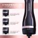 Magnifeko Hair Dryer Brush & Styler Volumizer - Round Blow Dry Brush for Electric Hair Drying (Black Rose Gold) - Buy Online on GoSupps.com