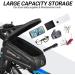 HOPENE Waterproof Bike Phone Mount Bag | Touch Screen Bicycle Pouch for iPhone 11/12/13/14, Samsung Note 20+ | Large 7 Size - Buy Online on GoSupps.com