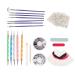 Exquisite Fashion Easy To Use Nail Art Sticker Nail Art Brush High-Quality Materials Practical for Home Salon Shop