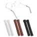 Ouligay 3 pairs of glasses bricks covering glasses ear pads anti -slip knitted cotton glasses earrings soft elastic glasses ear pillow glasses for sunglasses glasses reading glasses