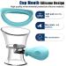 2PCS Eye Wash Cup Kit for Effective Eye Cleansing and Soothing Tired Eyes - Blue - Buy Online on GoSupps.com