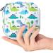 Stylish Menstruation Pad Bag with Zipper - Cute Dino Pattern for Women & Girls | Ideal Tampon & Napkin Storage - Buy Online on GoSupps.com