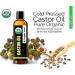 Organic Netra Castor Oil for Skin and Hair Softening Smoothening & Moisturizing Skin Hair and Eyelashes Repairs Splitends and Reduces Dandruff 250ml - Buy Online on GoSupps.com