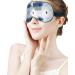 Light-Blocking Denim Patchwork Sleep Mask for Women | Comfortable Adjustable Blue & White Eye Cover for Men | Soft Blindfold Sleeping Mask - Buy Online on GoSupps.com