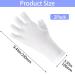 ANCIRS 2 Pairs UV Gloves for Gel Nail Lamp Anti UV Fingerless Gloves for Nail Art DIY Accessories Gel Manicure UV Shield Gloves for Hand Skin Care Protection- White - Buy Online on GoSupps.com