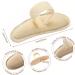 6 Pcs Hammer Toe Cushion Pad Set - Reduce Pressure from Calluses, Hammer Toes - Large Beige Toe Crest Cushion for Left Foot - Buy Online on GoSupps.com