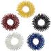 Lioobo 10-Pack Yin Yang Acupressure Massage Rings - Finger & Wrist Relaxation | International Shipping - Buy Online on GoSupps.com